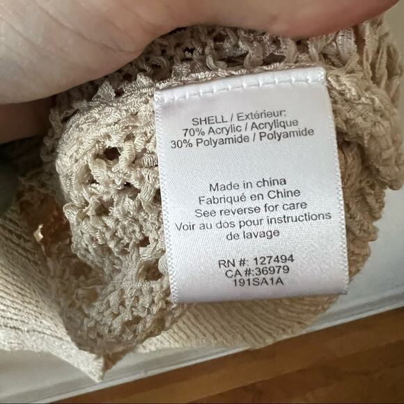 Heartloom Open Knit Longline Cardigan Sweater - Picture 7 of 7